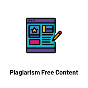 Plagiarism Free Content